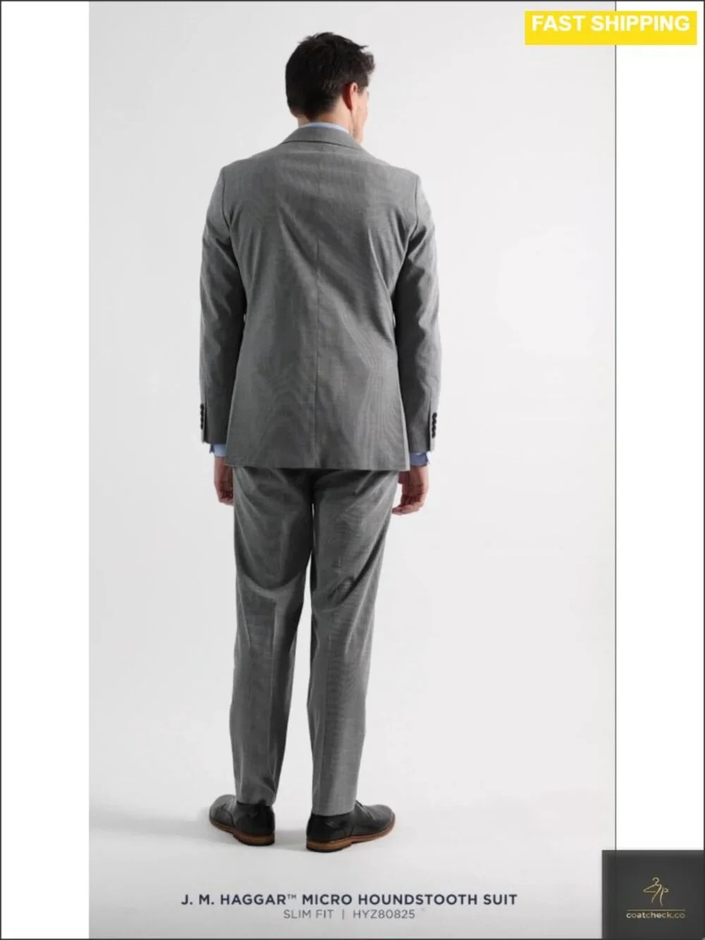 Men's Slim Fit 2-Button Suit Separate Coat Stretch Performance Blazer